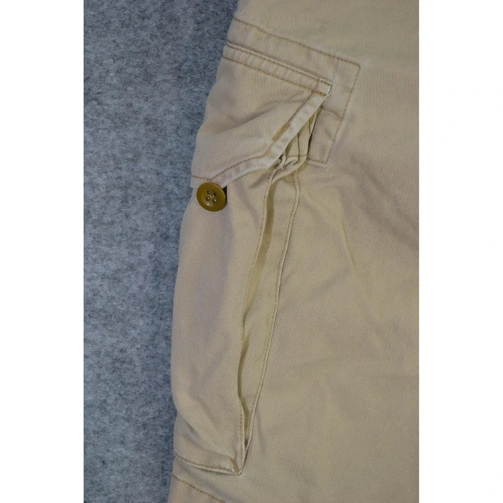 VTG‎ Polo Ralph Lauren Cargo Shorts Mens 31 Khaki Cotton Classic Polo 67 Chino